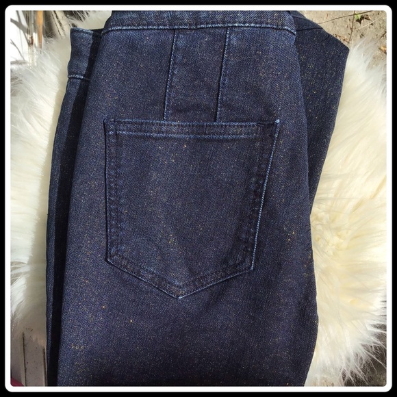 Anthropologie Pilcro shimmer high rise denim leggings - Picture 6 of 10